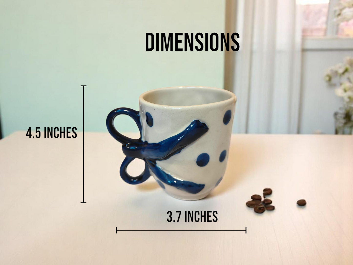 Blue Ribbon style mug