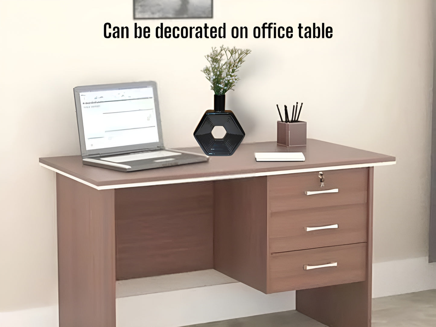 Modern Hexagon Black Vase