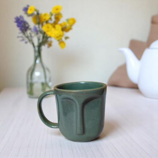 Olive Face Mug