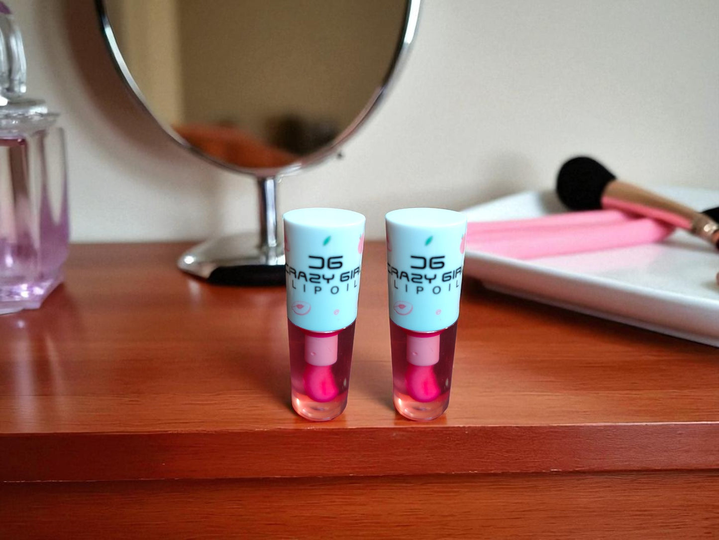 Crazy girl Pink lip oil