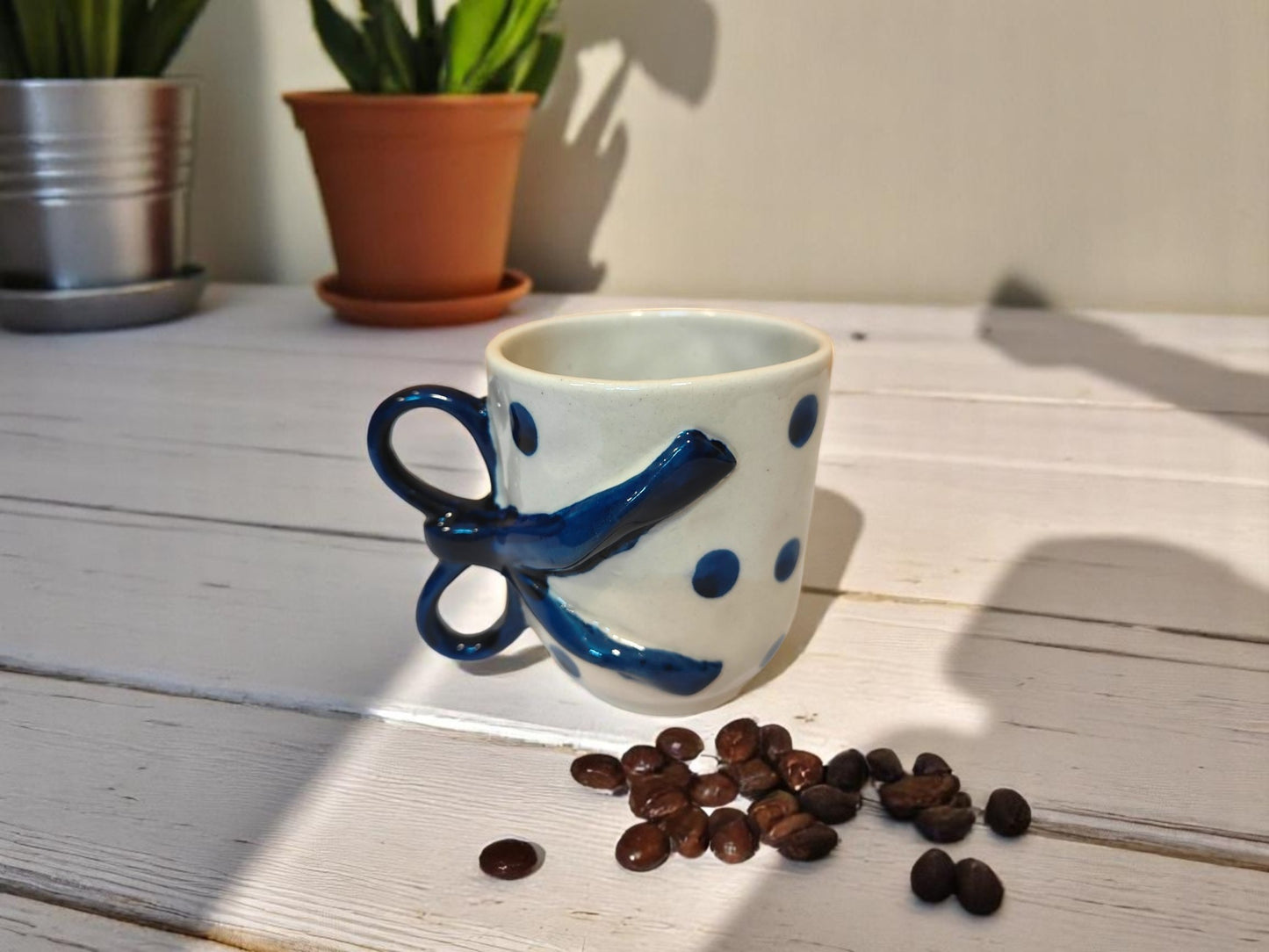 Blue Ribbon style mug