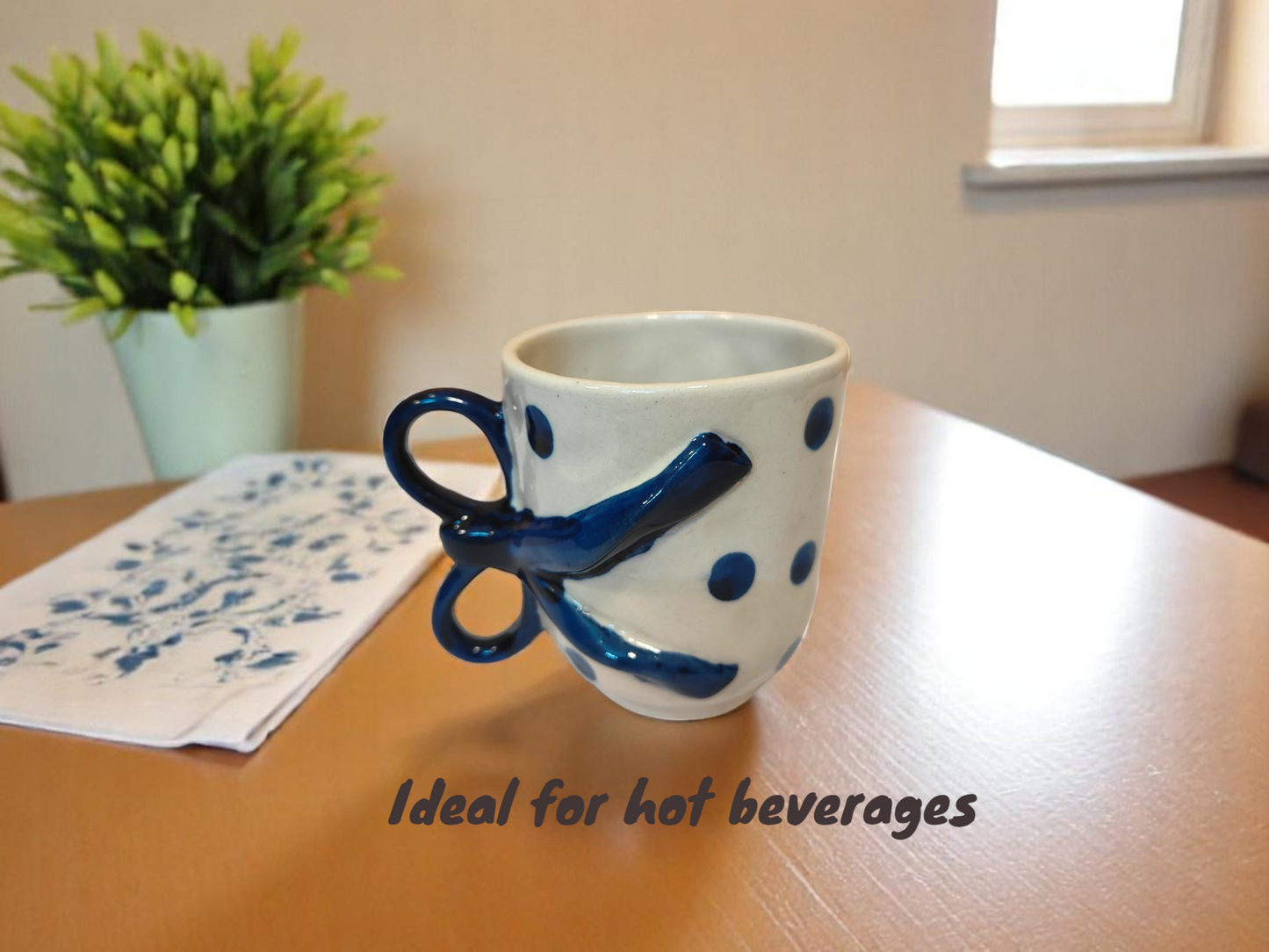 Blue Ribbon style mug
